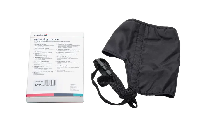 Covetrus Bozal de Nylon para Perros Talla 6 / 4XL Extra Largo Covetrus Bozal de Nylon para Perros Talla 6 / 4XL Extra Largo